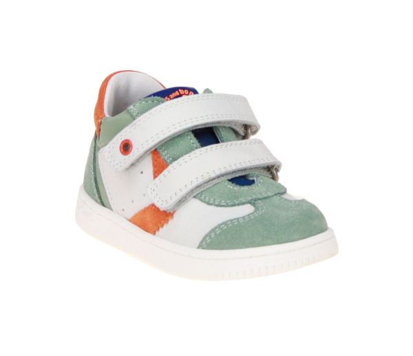 Stones and Bones Nipe Wit-Groene Schoen  (NIPE-OXIDE/OFFWHITE) - MerkenOutlet