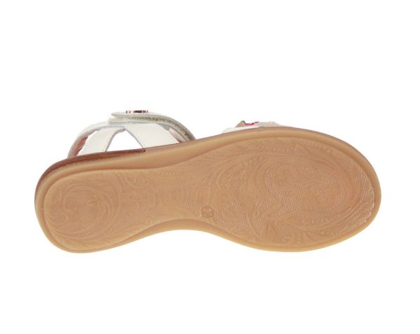 Stones and Bones Strav Beige Sandaal  (STRAV-PERL/IVOR) - MerkenOutlet