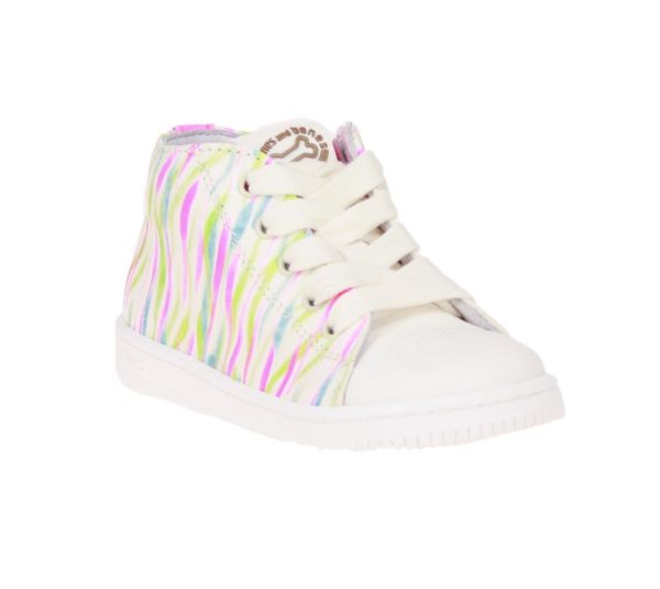 Stones & Bones Tiva Wit-Roze Schoen  (TIVA-FUCHSIA/MILK) - MerkenOutlet