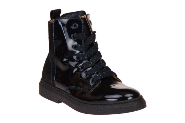 Stones and Bones Paine Blauwe Veterboot  (PAINE-NAVY) - MerkenOutlet