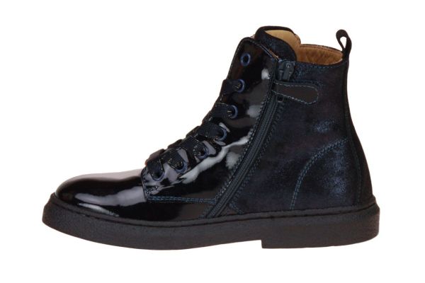 Stones and Bones Paine Blauwe Veterboot  (PAINE-NAVY) - MerkenOutlet