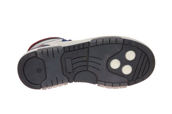 Stones and Bones Ricet Blauw-Offwhite Sneaker  (RICET-BLUE/IVOR) - MerkenOutlet