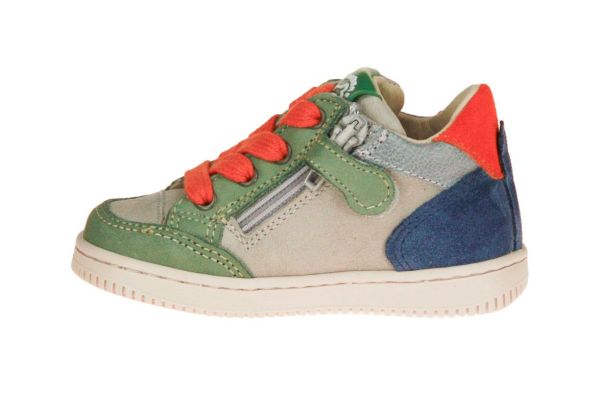 Stones & Bones Nero Eerste Stapper Kaki-Grijs  (NERO- KHAKI) - MerkenOutlet