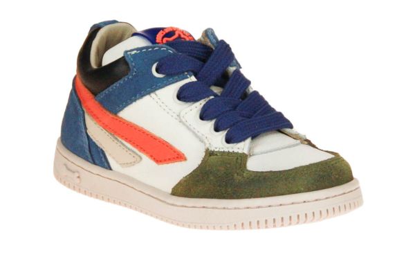 Stones & Bones Nomi Sneaker Offwhite-Multi  (NOMI-MOSS) - MerkenOutlet