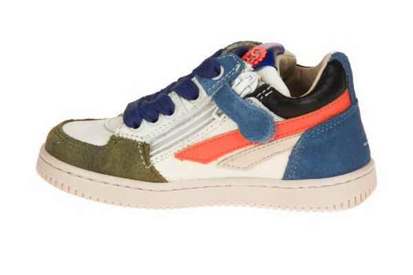 Stones & Bones Nomi Sneaker Offwhite-Multi  (NOMI-MOSS) - MerkenOutlet