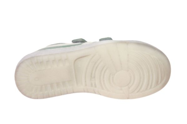 Stones and Bones Novek Groene Velcroschoen  (NOVEK- OXIDE) - MerkenOutlet