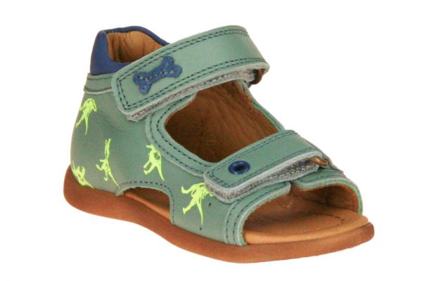 Stones & Bones Sino Sandaal Groen-Grijs  (SINO-OXIDE) - MerkenOutlet