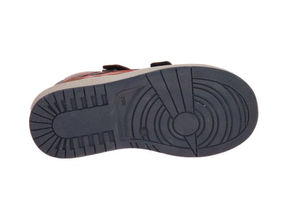 Stones and Bones Crosp Cognac-Blauwe Velcroschoen  (CROSP CUOIO NAVY) - MerkenOutlet