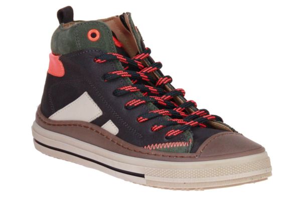 Stones and Bones Laset Kaki Sneaker  (LASET ANTRACIT OLIVE) - MerkenOutlet