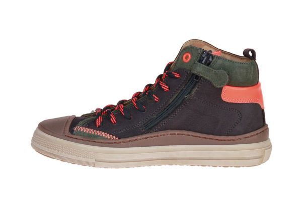 Stones and Bones Laset Kaki Sneaker  (LASET ANTRACIT OLIVE) - MerkenOutlet