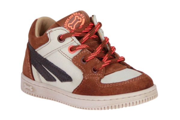 Stones and Bones Nomi Offwhite-Cognac Sneaker  (NOMI IVOR BRANDY) - MerkenOutlet