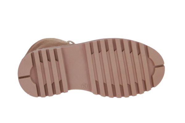 Stones and Bones Svasa Beige Veterboot  (SVAVA GLITTER SAND PLATIN) - MerkenOutlet