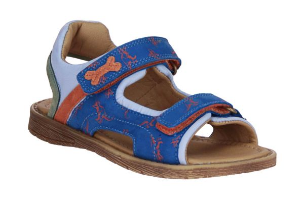 Stones and Bones Diner Sandaal Blauw  (DINER-BLUE/BRICK) - MerkenOutlet