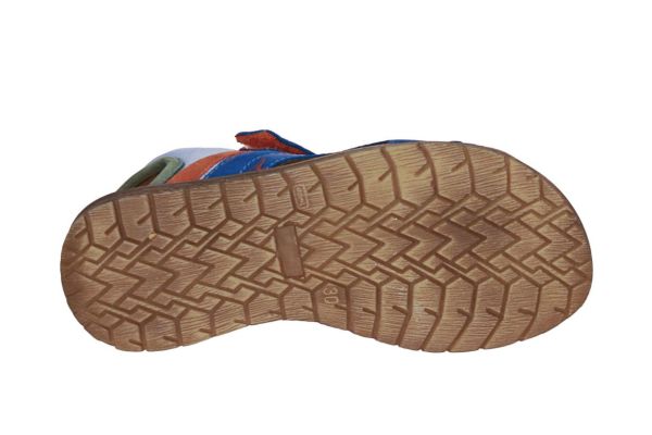 Stones and Bones Diner Sandaal Blauw  (DINER-BLUE/BRICK) - MerkenOutlet