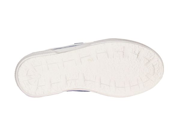 Stones and Bones Marro Blauwe Velcroschoen  (MARRO-AZURE/WHITE) - MerkenOutlet