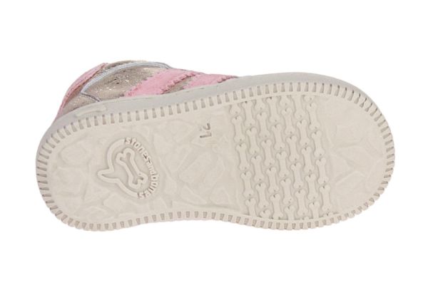 Stones and Bones Nels Sneaker Goud  (NELS-PLATIN/SALMON) - MerkenOutlet