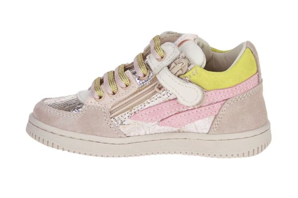 Stones and Bones Nomi Gouden Sneaker  (NOMI-NATURAL) - MerkenOutlet