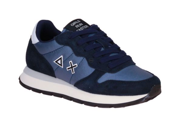 SUN68 Ally Blauwe Sneaker  (BZ44203-07) - MerkenOutlet