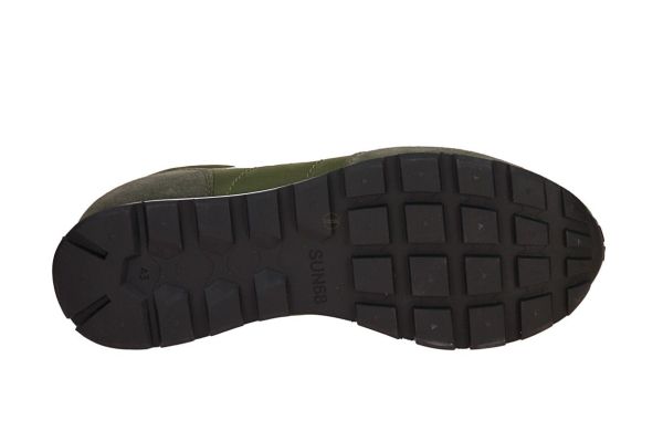 SUN68 Tom Solid Militare Kaki Sneaker  (Z35101-19) - MerkenOutlet