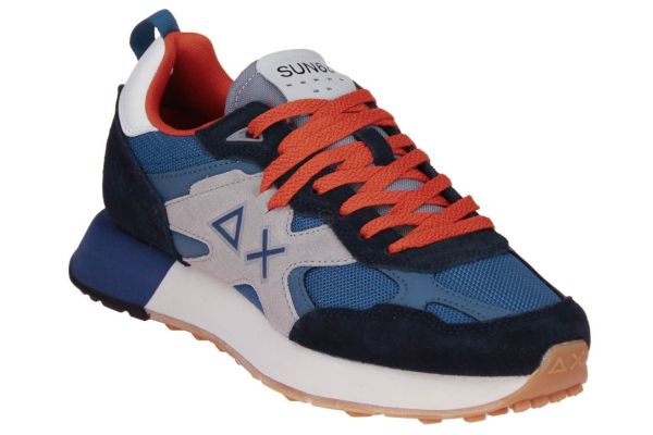 SUN68 Jaki Outdoor Sneaker Blauw  (Z45116-80) - MerkenOutlet