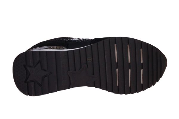 SUN68 Stargirl Glitter Logo Nero  (Z45217-11) - MerkenOutlet