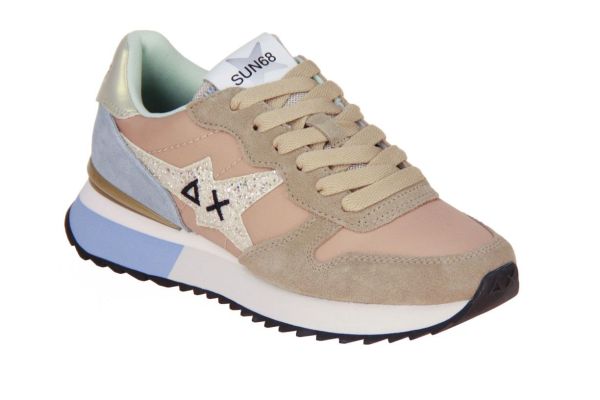 SUN68 Stargirl Glitter Logo Beige  (Z36214-16) - MerkenOutlet