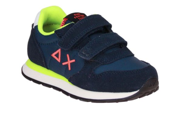 SUN68 Boy's Tom Fluo Baby Navy Blue  (Z36302B-07) - MerkenOutlet