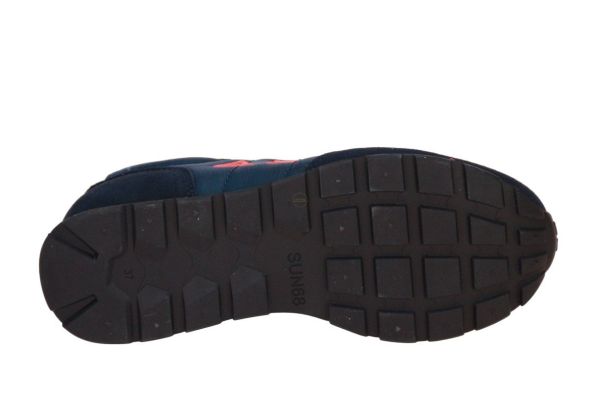 SUN68 Boy's Tom Fluo Teen Navy Blue  (Z36302T-07) - MerkenOutlet