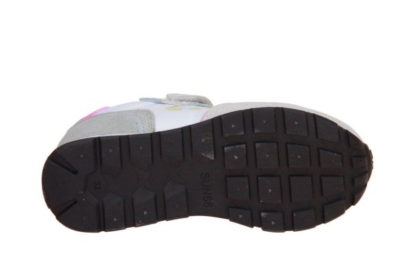 SUN68 Girl's Ally Color Explosion Kid Bianco  (Z36404K-01) - MerkenOutlet