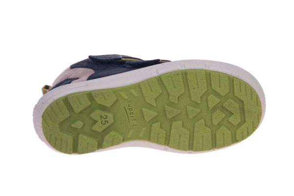 Superfit Gore-Tex Blauw-Grijze Velcroschoen  (1-006312-8000) - MerkenOutlet