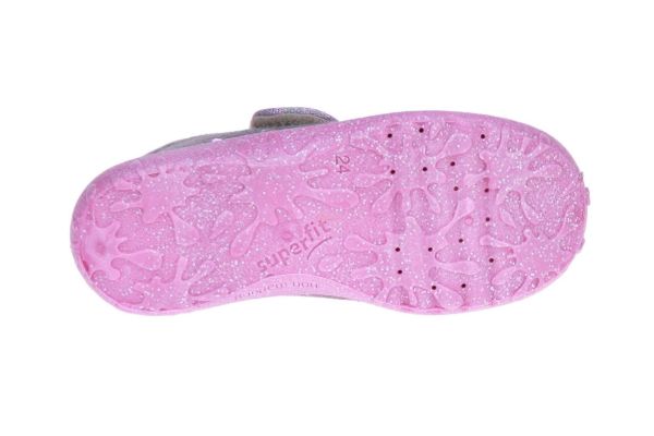 Superfit Grijze Pantoffel Sterretjes  (1-009246-2100) - MerkenOutlet