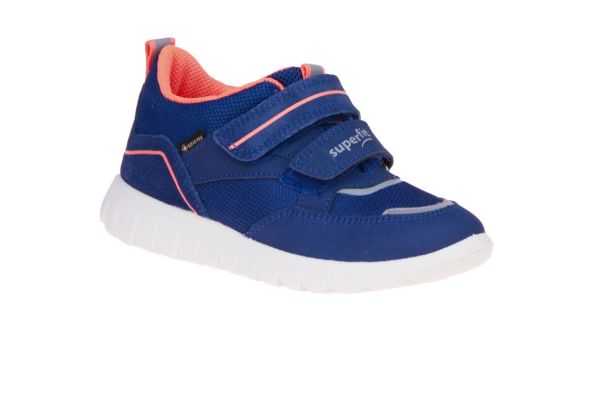 Superfit Blauw-Oranje Velcroschoen  (1-006200-8010) - MerkenOutlet