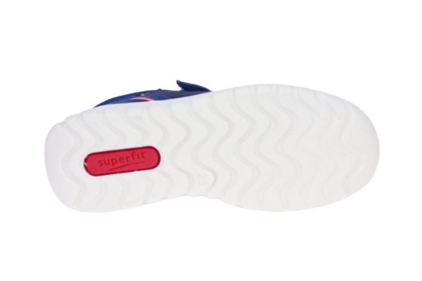 Superfit Blauw-Oranje Velcroschoen  (1-006200-8010) - MerkenOutlet