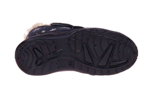 Superfit Blauwe Bottine Sterretjes  (1-009226-8010) - MerkenOutlet