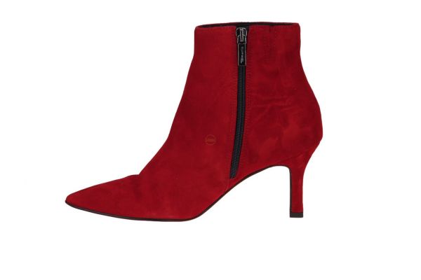 Tamaris Rode Enkellaars  (1-25037-41/500) - MerkenOutlet