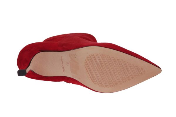 Tamaris Rode Enkellaars  (1-25037-41/500) - MerkenOutlet