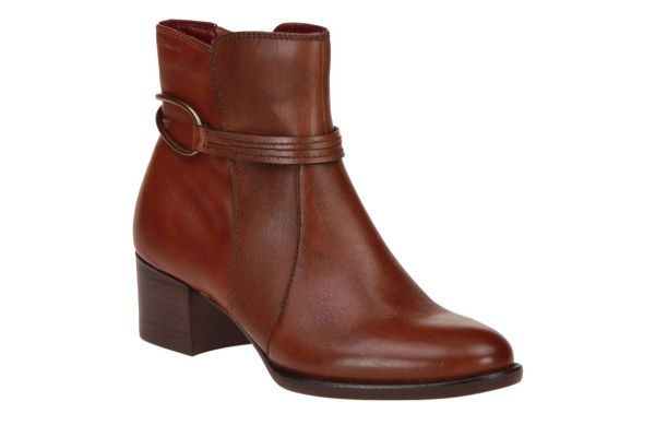 Tamaris Cognac Korte Laars  (1-25042-41/305) - MerkenOutlet