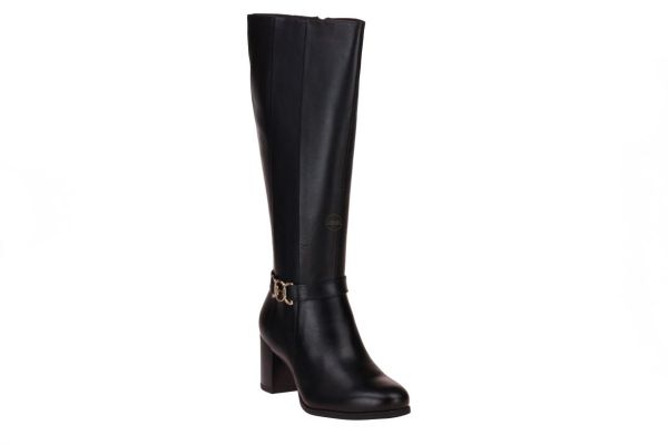 Tamaris Zwarte Lange Laars XL  (1-25552-41/001) - MerkenOutlet