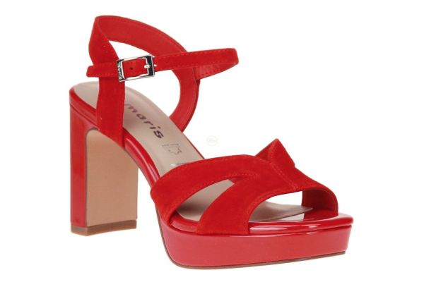 Tamaris Sandaal Rood  (1-28309-42/500) - MerkenOutlet