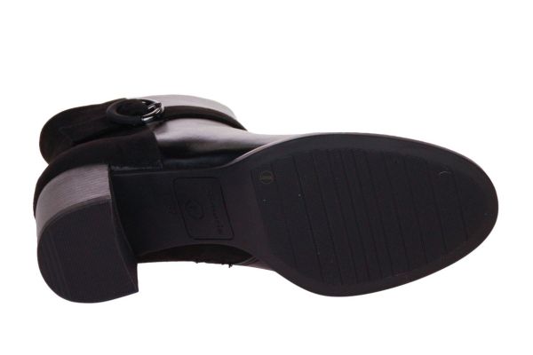 Tamaris Korte Laars Zwart  (1-25363-45/001) - MerkenOutlet