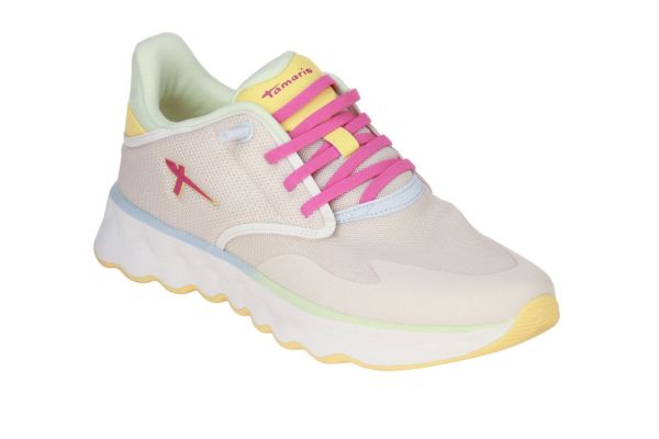 Tamaris Sneaker Beige-Multi  (1-23700-44/430) - MerkenOutlet