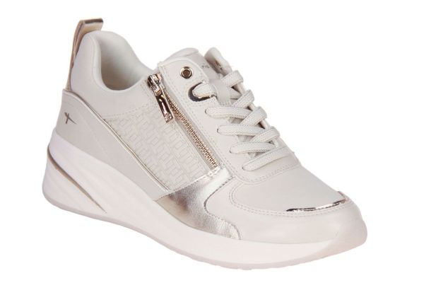 Tamaris Sneaker Ivory/Gold  (1-23754-45/485) - MerkenOutlet