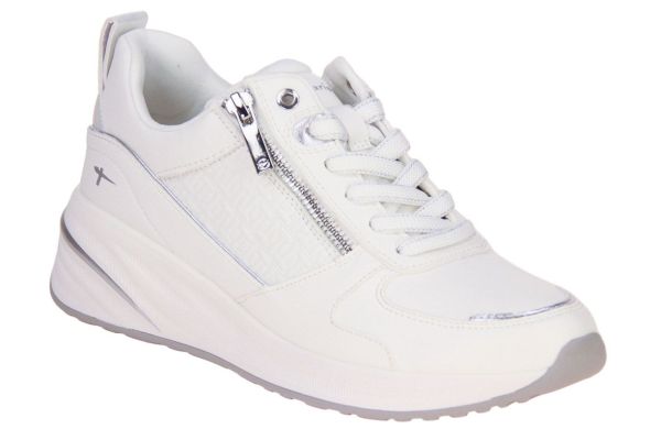 Tamaris Sneaker Wit-Zilver  (1-23754-45/1A1) - MerkenOutlet
