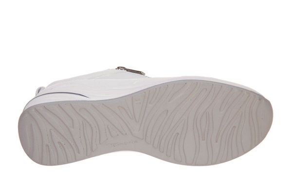 Tamaris Sneaker Wit-Zilver  (1-23754-45/1A1) - MerkenOutlet