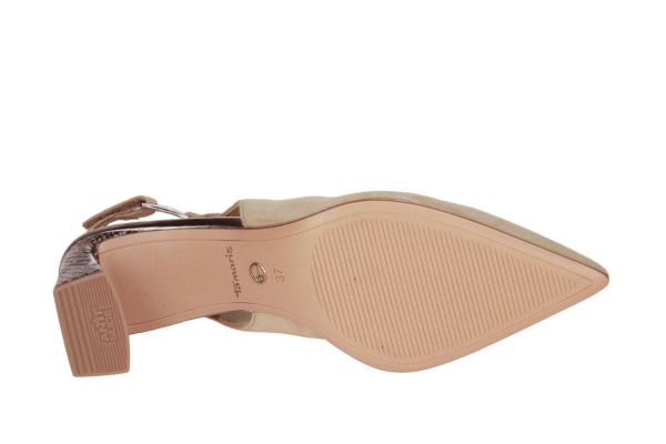 Tamaris Slingback Beige  (1-29624-46/445) - MerkenOutlet