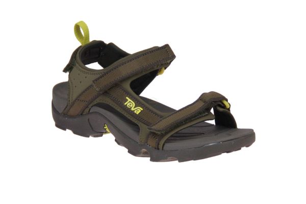Teva Tanza Bruin/Kaki Sandaal  (1093489C-BLKO) - MerkenOutlet