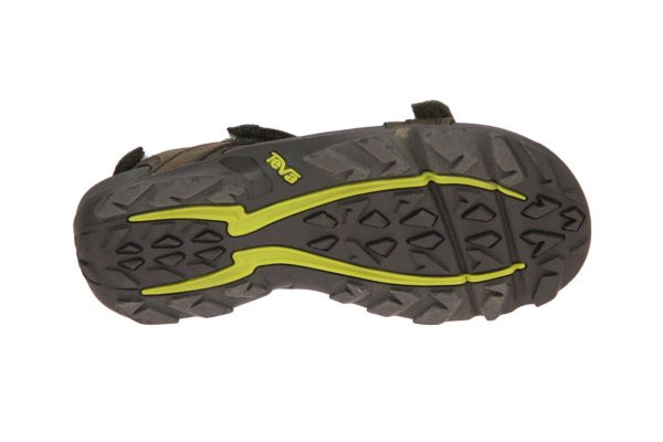 Teva Tanza Bruin/Kaki Sandaal  (1093489C-BLKO) - MerkenOutlet