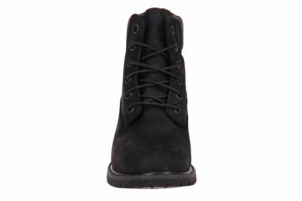 Timberland Zwarte Veterboot Nubuck  (C8658A) - MerkenOutlet