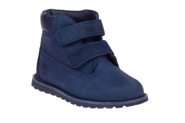 Timberland Pokey Pine Blauwe Velcroshoen  (A2H1M) - MerkenOutlet