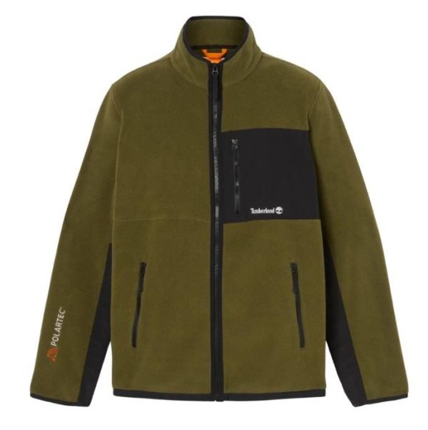 Timberland Outdoor Fleece Jacket Polartec 200 Mix Kaki  (TB0A6NH1) - MerkenOutlet